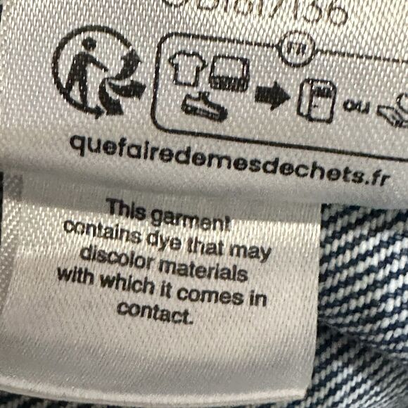 We The Free People Jeans Size 25 Bare With Me Mid Rise Straight Leg Patchwork - Picture 16 of 16